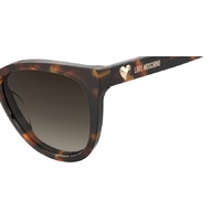 Moschino Love MOL072/S H7P HA 54 Pattern Havana / Brown Gradient Lenses