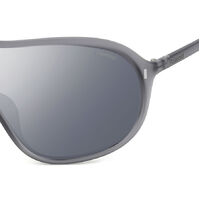 Polaroid PLD 6216/S RIW EX 99 Matte Grey / Grey Silver Mirror Polarised Lenses