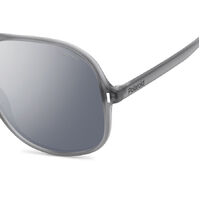 Polaroid PLD 6217/S RIW EX 57 Matte Grey / Grey Silver Mirror Polarised Lenses