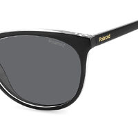 Polaroid PLD 4161/S 7C5 M9 55 Black Crystal / Grey Polarised Lenses