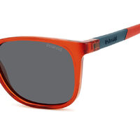 Polaroid Kids PLD 8058/S C9A M9 46 Red / Grey Polarised Lenses