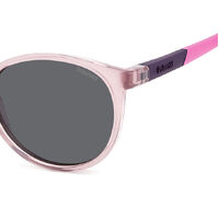 Polaroid Kids PLD 8059/S 35J M9 47 Pink / Grey Polarised Lenses