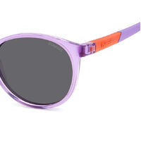 Polaroid Kids PLD 8059/S 789 M9 47 Lilac / Grey Polarised Lenses