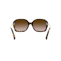 Coach HC8280U 512013-57 Dark Tortoise / Brown Gradient Lenses