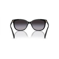 Coach HC8378U 50028G-57 Black / Grey Gradient Lenses