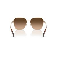 Coach CW189 HC7168 900574-58 Shiny Light Gold / Brown Gradient Lenses