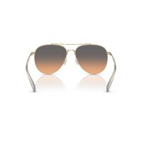 Coach CW193 HC7169 900518-57 Shiny Light Gold / Smokey Peach Gradient Lenses