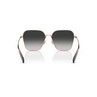 Coach CW189 HC7168 93313C-58 Shiny Rose Gold / Grey Gradient Lenses