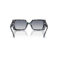 Coach CW224 HC8409U 584535-53 Blue Pearl Tortoise / Blue Purple Gradient Lenses