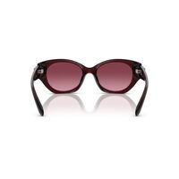 Coach CW194 HC8407U 53938H-52 Milky Burgundy / Berry Gradient Lenses