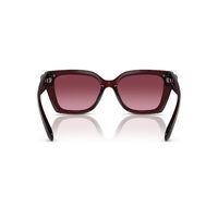 Coach CW195 HC8408U 53938H-55 Milky Burgundy / Berry Gradient Lenses