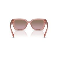 Coach CW195 HC8408U 583914-55 Milky Buff / Brown Rose Gradient Lenses