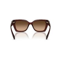 Coach CW195 HC8408U 584174-55 Milky Hazelnut / Brown Gradient Lenses