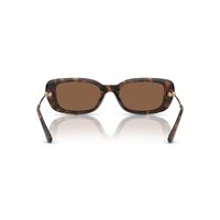 Michael Kors Capella MK2228D 30063G-57 Dark Tortoise / Dark Brown Solid Lenses