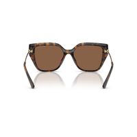 Michael Kors St. Barths MK2231U 30063G-54 Dark Tortoise / Dark Brown Solid Lenses