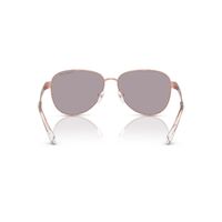 Michael Kors Biarritz MK1160 11086X-59 Rose Gold / Rose Gold Mirror Lenses