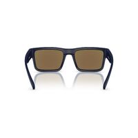 Arnette Omgee AN4344 275922-54 Matte Dark Blue / Dark Grey w Water Mirror Polarised Lenses