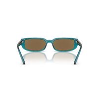 Arnette Jet AN4348 296822-55 Transparent Blue / Dark Grey w Water Mirror Polarised Lenses