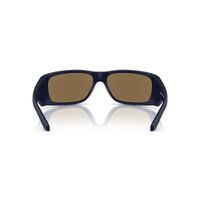 Arnette Flipside AN4345 275922-62 Matte Dark Blue Top w Shiny / Dark Grey w Water Mirror Polarised Lenses