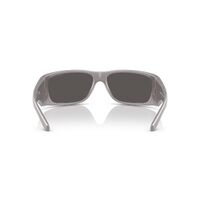 Arnette Flipside AN4345 296187-62 Metallic Grey / Dark Grey Lenses