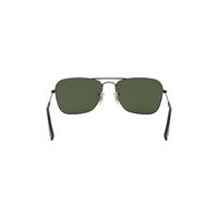 Ray-Ban RB3136 004-58 Caravan Gunmetal / G-15 Green Lenses