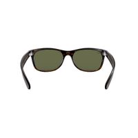 Ray-Ban RB2132 902-52 New Wayfarer Matte Tortoise / Green Classic G-15 Lenses