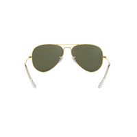 Ray-Ban RB3025 001/58-62 Aviator Polished Gold / Green Classic G-15 Polarised Lenses