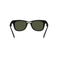 Ray-Ban RB4105 601-50 Wayfarer Folding Black / Green Lenses