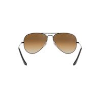 Ray-Ban RB3025 004/51-58 Aviator Gunmetal / Light Brown Gradient Lenses