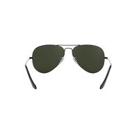 Ray-Ban RB3025 W0879-58 Aviator Gunmetal / Dark Green Lenses