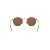 Ray-Ban RB3447 112/Z2-50 Round Metal Gold / Brown Copper Mirror Lenses