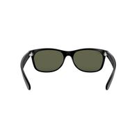 Ray-Ban RB2132 901/58-58 New Wayfarer Gloss Black / Green Classic G-15 Polarised Lenses