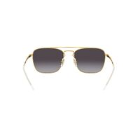 Ray-Ban RB3588 90548G-55 Black On Gold / Grey Gradient Lenses