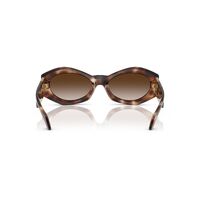 Versace VE4466U 54613B-54 Havana / Brown Gradient Lenses