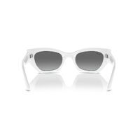 Ray-Ban RB4430 675911-52 Zena White Snow / Grey Gradient Lenses