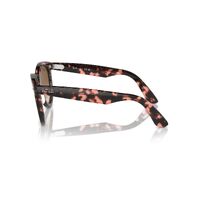 Ray-Ban RB2241 133451-54 Wayfarer Way Pink Havana / Clear Brown Gradient Lenses