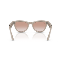 Ray-Ban Wearable x Meta Skyler RW4010 670013-52 Chalky Grey / Cinnamon Pink Lenses