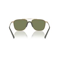 Giorgio Armani AR6110 30022A-58 Matte Pale Gold / Green Lenses