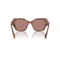 Prada PR19ZS 18N10D-55 Tortoise Cognac Begonia / Light Brown Lenses