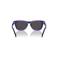 Burberry Kids JB4002F 411387-46 Check Violet / Dark Grey Lenses