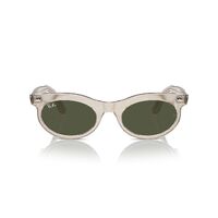 Ray-Ban RB2242 138331-53 Wayfarer Oval Photo Waves Grey / Green Lenses