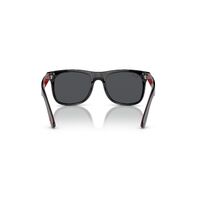 Ray-Ban Junior RJ9069S 716687-48 Justin Marvel Collection Black / Dark Grey Lenses