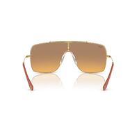 Ray-Ban RB3697M F105Y1-35 Scuderia Ferrari Collection Arista / Orange Mirror Gradient Silver Lenses