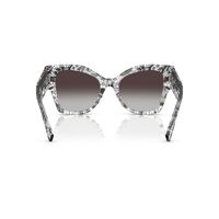 Dolce & Gabbana DG4478 32878G-53 Black Lace / Grey Gradient Black Lenses