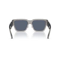 Versace VE4483D 593/87-57 Transparent Grey / Dark Grey Lenses