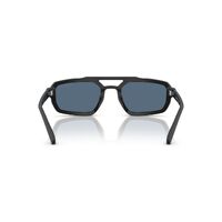 Emporio Armani EA4240U 501787-53 Matte Black / Dark Blue Lenses