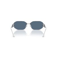 Versace VE2274 100080-58 Silver / Dark Blue Lenses