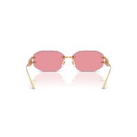 Versace VE2274 100284-58 Gold / Pink Lenses