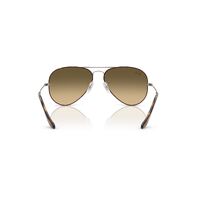 Ray-Ban RB3025 92700A-58 Aviator Havana On Gunmetal / Brown Vintage Gradient Black Lenses