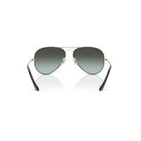 Ray-Ban RB3025 9271GK-58 Aviator Black On Arista / Blue Vintage Gradient Black Lenses